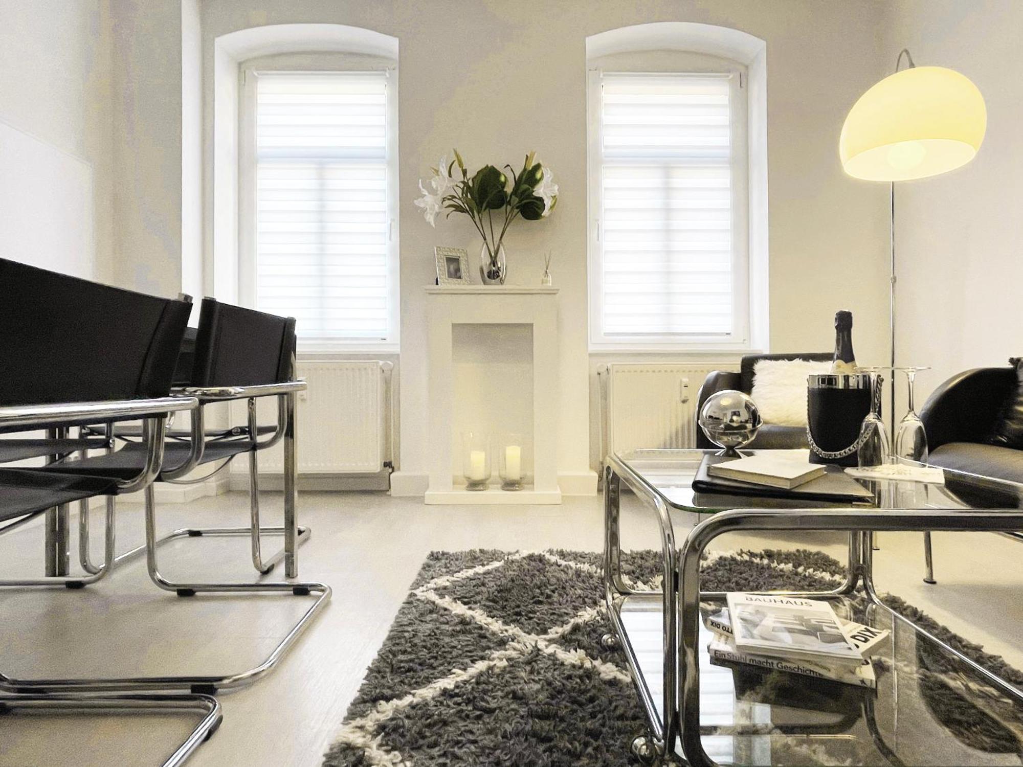 Bauhaus Design-Luxus Apartment, 20Er Jahre Stil, Garten Gera Bagian luar foto