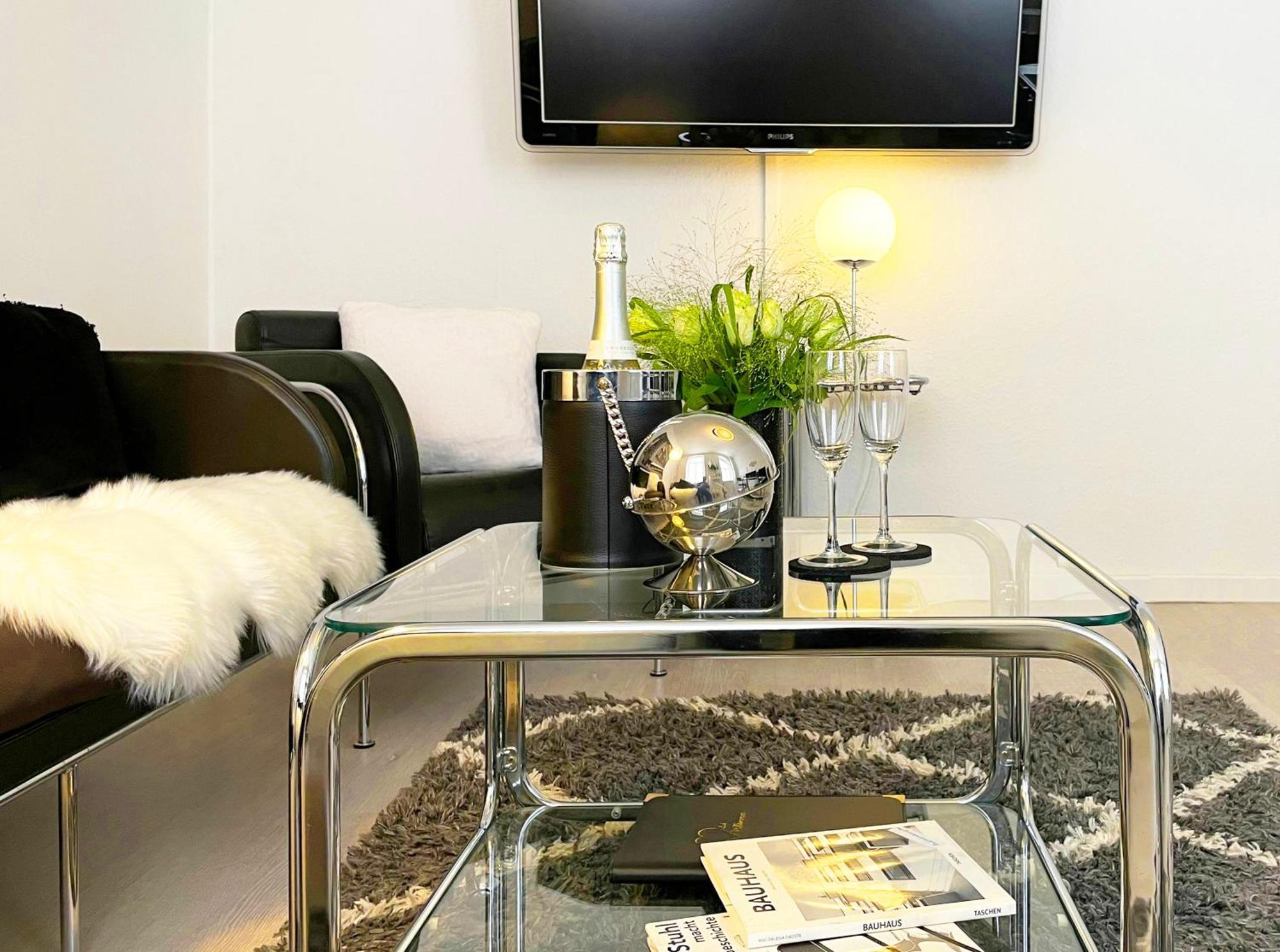 Bauhaus Design-Luxus Apartment, 20Er Jahre Stil, Garten Gera Bagian luar foto